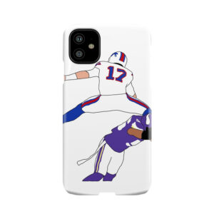 Buffalo Bills Josh Allen Hurdle Phone Case