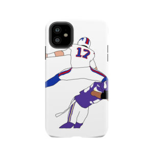Buffalo Bills Josh Allen Hurdle Tough Phone Case