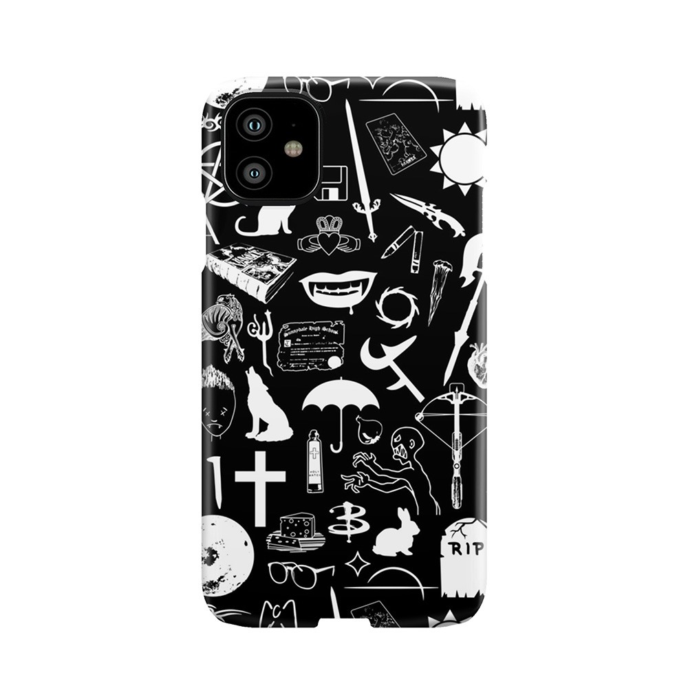 Buffy Symbology, White Phone Case