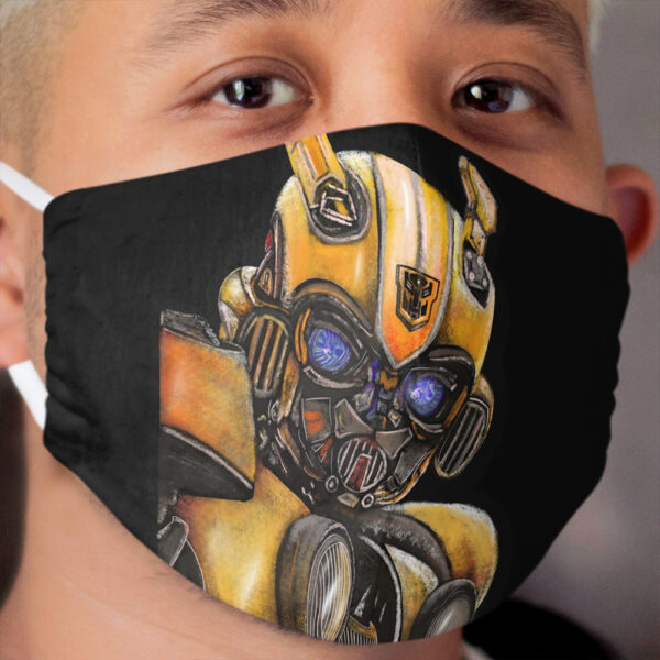 Bumblebee Transformer, The Best Transformer Cloth Face Mask