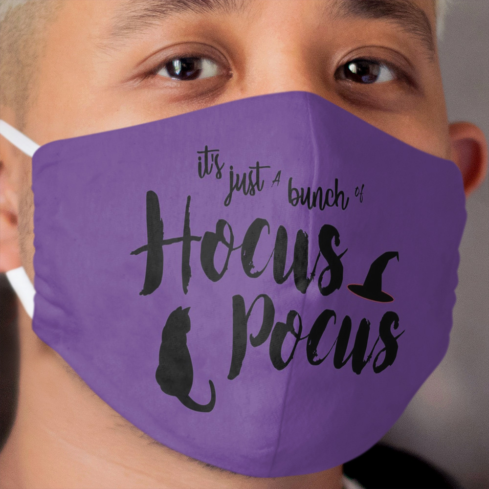 Bunch of Hocus Pocus Halloween Cloth Face Mask