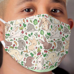 Bunny Rabbit Cloth Face Mask