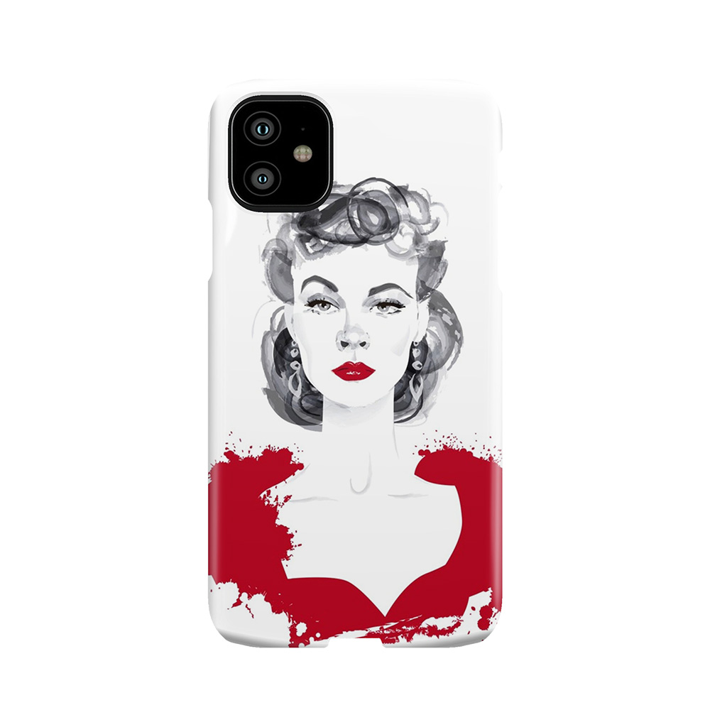 Burgundy Or Scarlett Phone Case