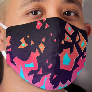 Burnish Flare Cloth Face Mask