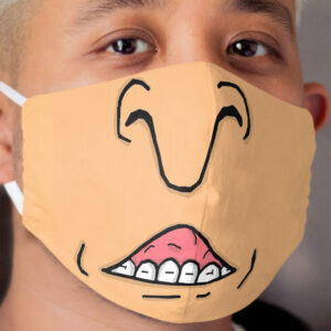 Butt Head Cloth Face Mask
