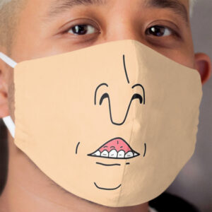 Butt Head Smile (Beavis and Butt head) Cloth Face Mask