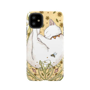 Butterflies And Bees Tough Phone Case