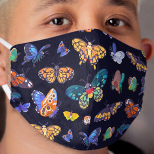 Butterflies Day Cloth Face Mask