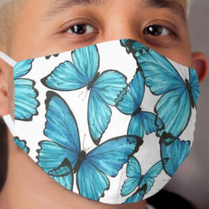 Butterfly Cloth Face Mask - Soft Cloth Face Mask Best Protection for Kids and Adults Cloth Face Mask