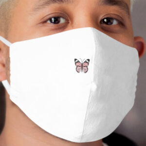 Butterfly pink Cloth Face Mask