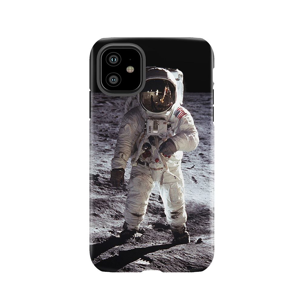 Buzz Aldrin On The Moon Nasa Iphone/Ipad Space Tough Phone Case
