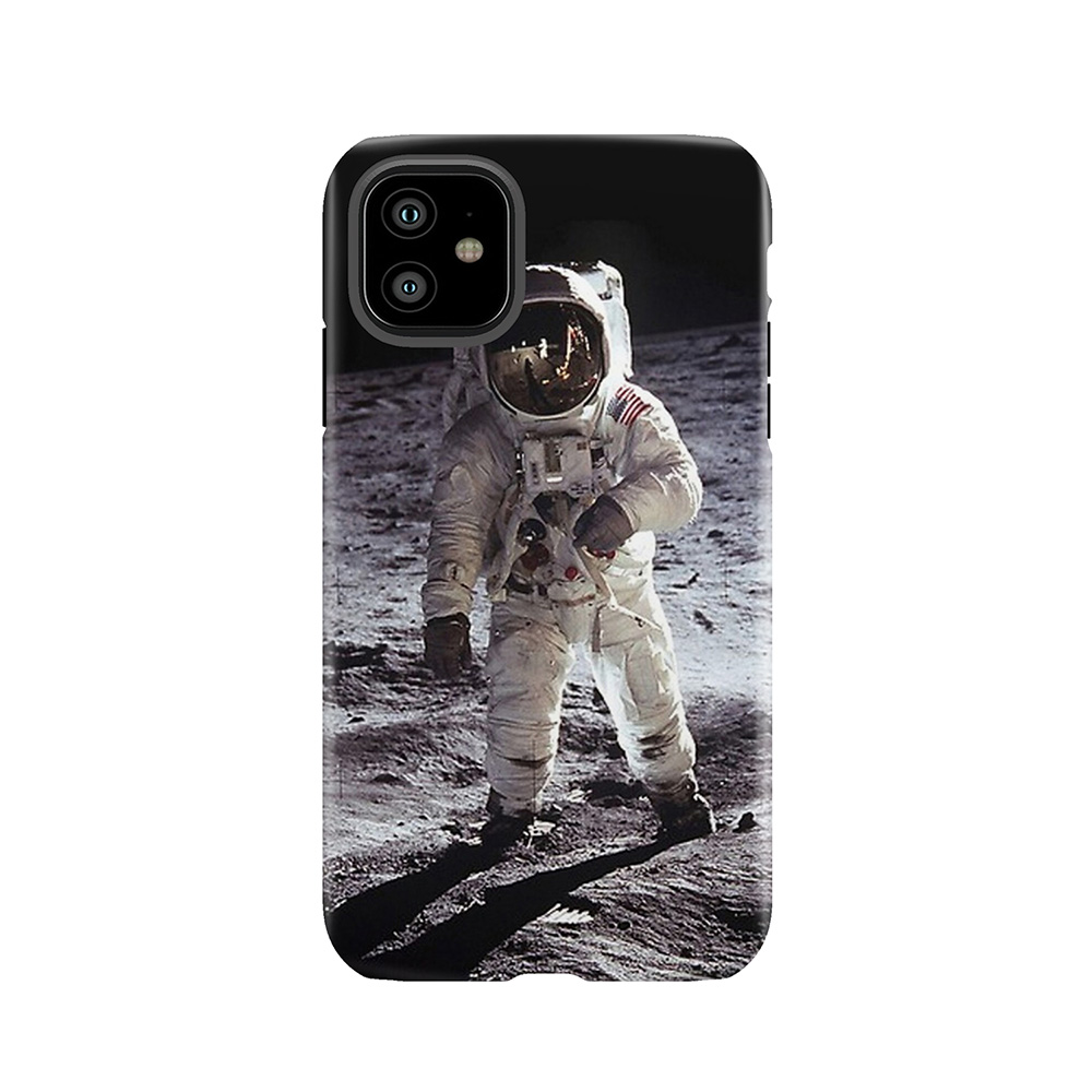 Buzz Aldrin On The Moon Tough Phone Case