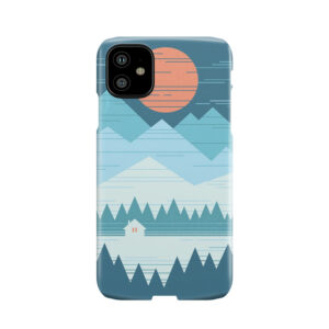 Cabin In The Snow Phone Case