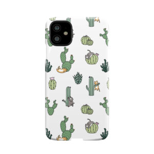 Cacti Cats Phone Case