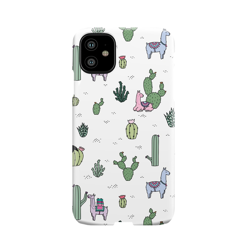 Cacti Llamas Phone Case