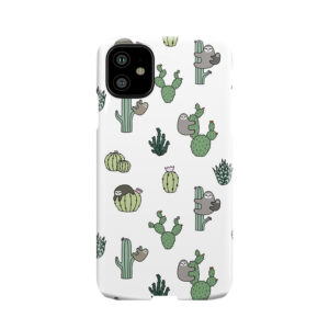 Cacti Sloths Phone Case