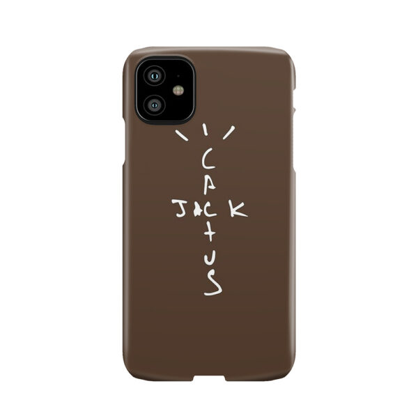 Cactus Jack Brown Design Travis Scott Phone Case