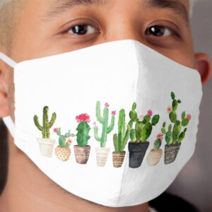 Cactus Cloth Face Mask