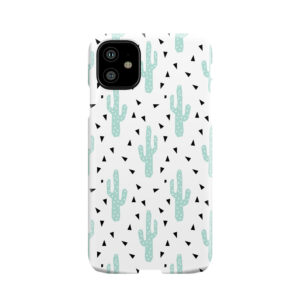 Cactus - Modern Minimal Pattern Print Triangles Geometric Trendy Hipster Coachella Festival Phone Case