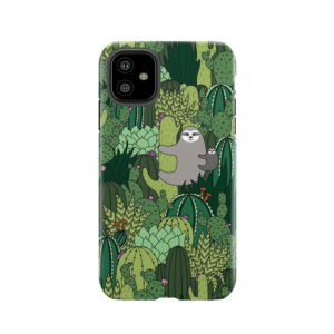 Cactus Sloth Tough Phone Case