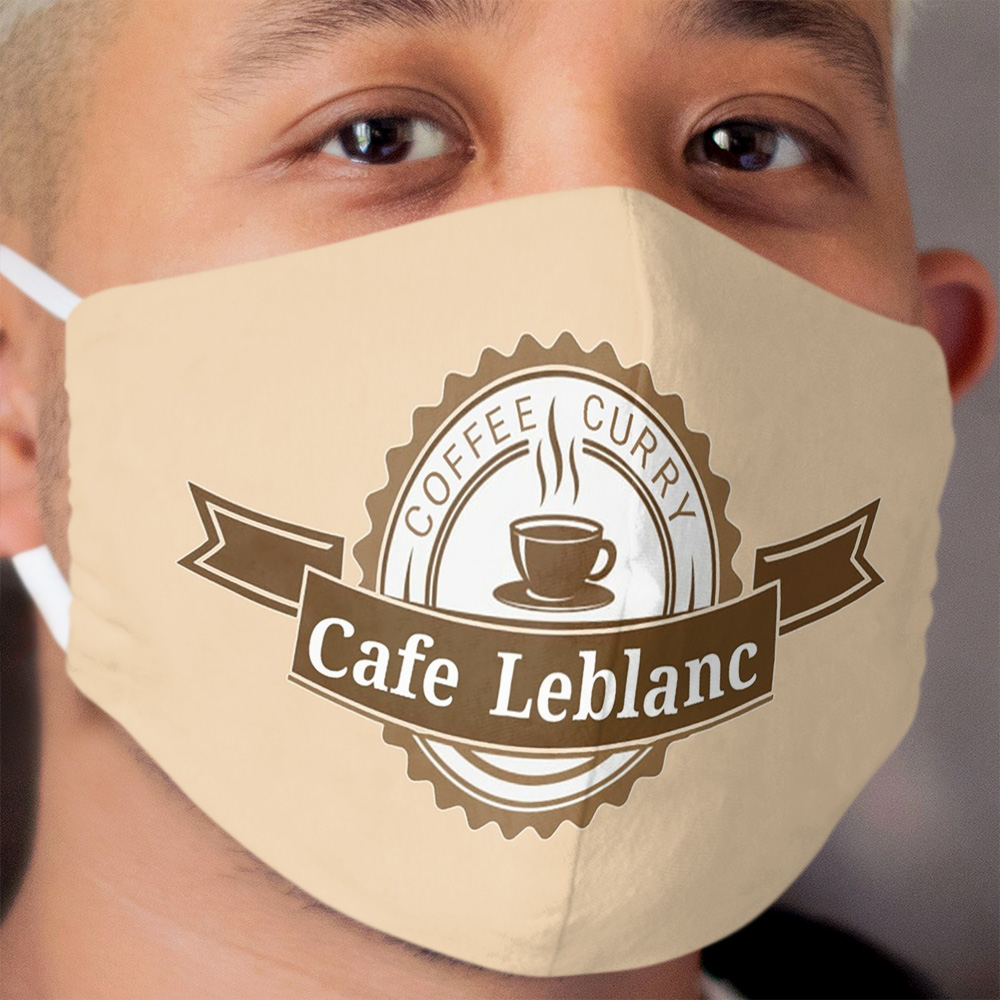 Cafe Leblanc Logo Cloth Face Mask