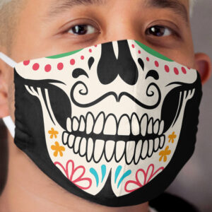Calavera Cloth Face Mask 1 060520 - KerLZ Cloth Face Mask