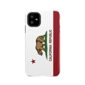 California Republic Flag Tough Phone Case