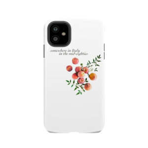 Call Me By Your Name - Inscription Tough Phone Case