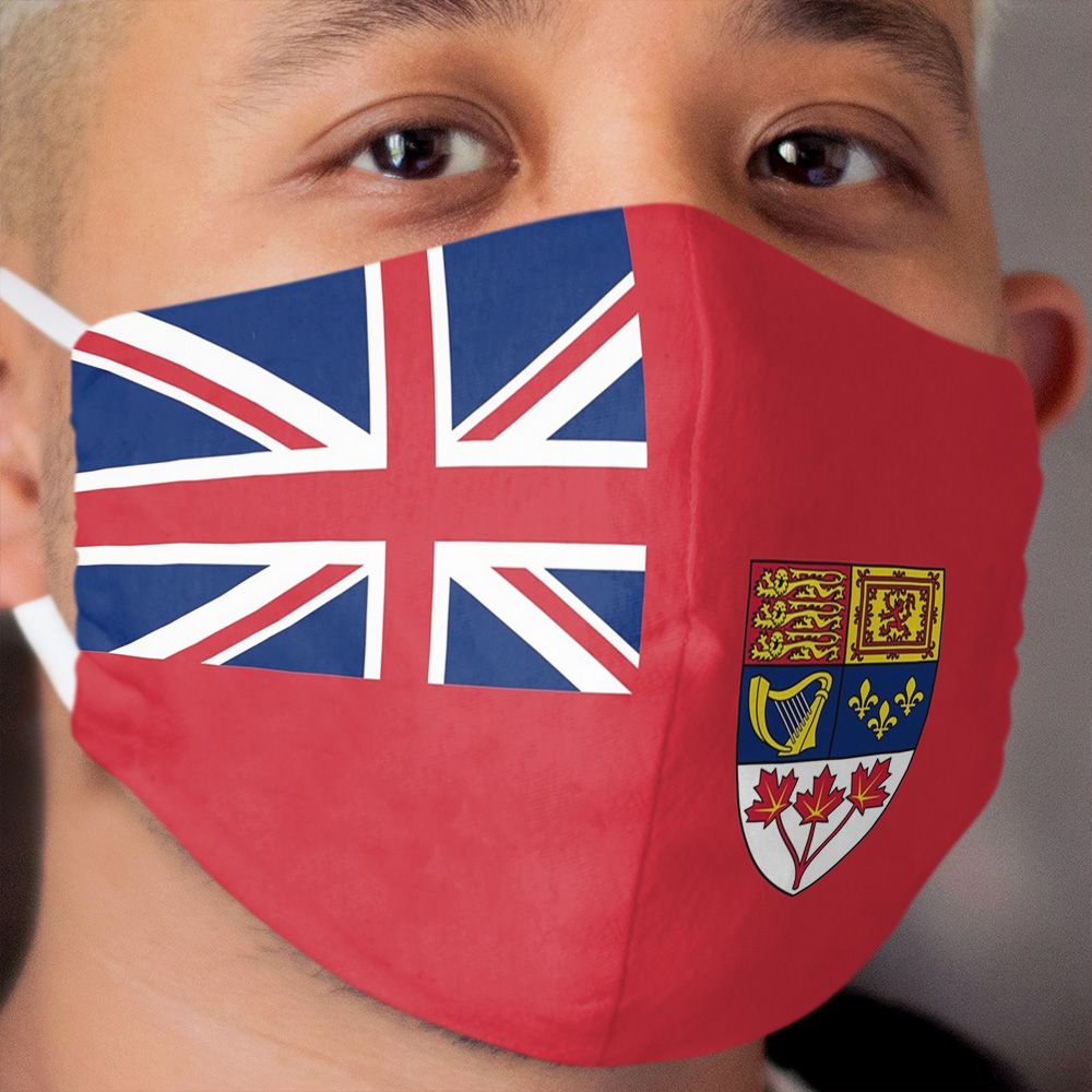 Canada Red Ensign Flag vintage canadian symbol HD High Quality Online Store Cloth Face Mask