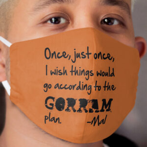 Capt Reynolds Cloth Face Mask