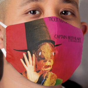 Captain Beefheart - Trout Cloth Face Mask Replica Cloth Face Mask