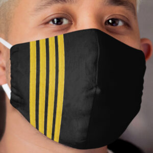 Captain epaulets Cloth Face Mask