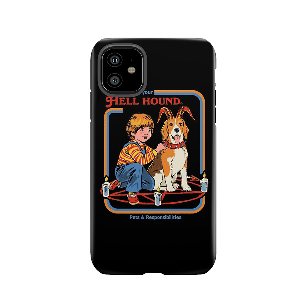 Caring For Your Hell Hound Tough Phone Case
