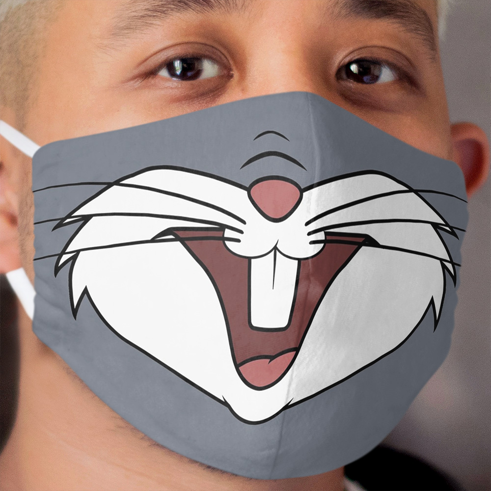 Cartoon bunny Cloth Face Mask