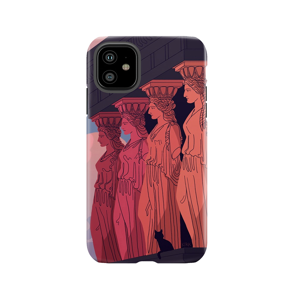 Caryatids At Dusk Tough Phone Case