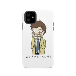 Castiel Wormstache Tough Phone Case