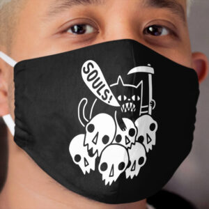 Cat Got Your Soul? Cloth Face Mask