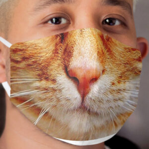 Cat Mouth Cloth Face Mask 6 Cloth Face Mask