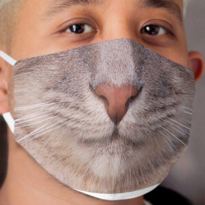 Cat Mouth Cloth Face Mask 9 Cloth Face Mask