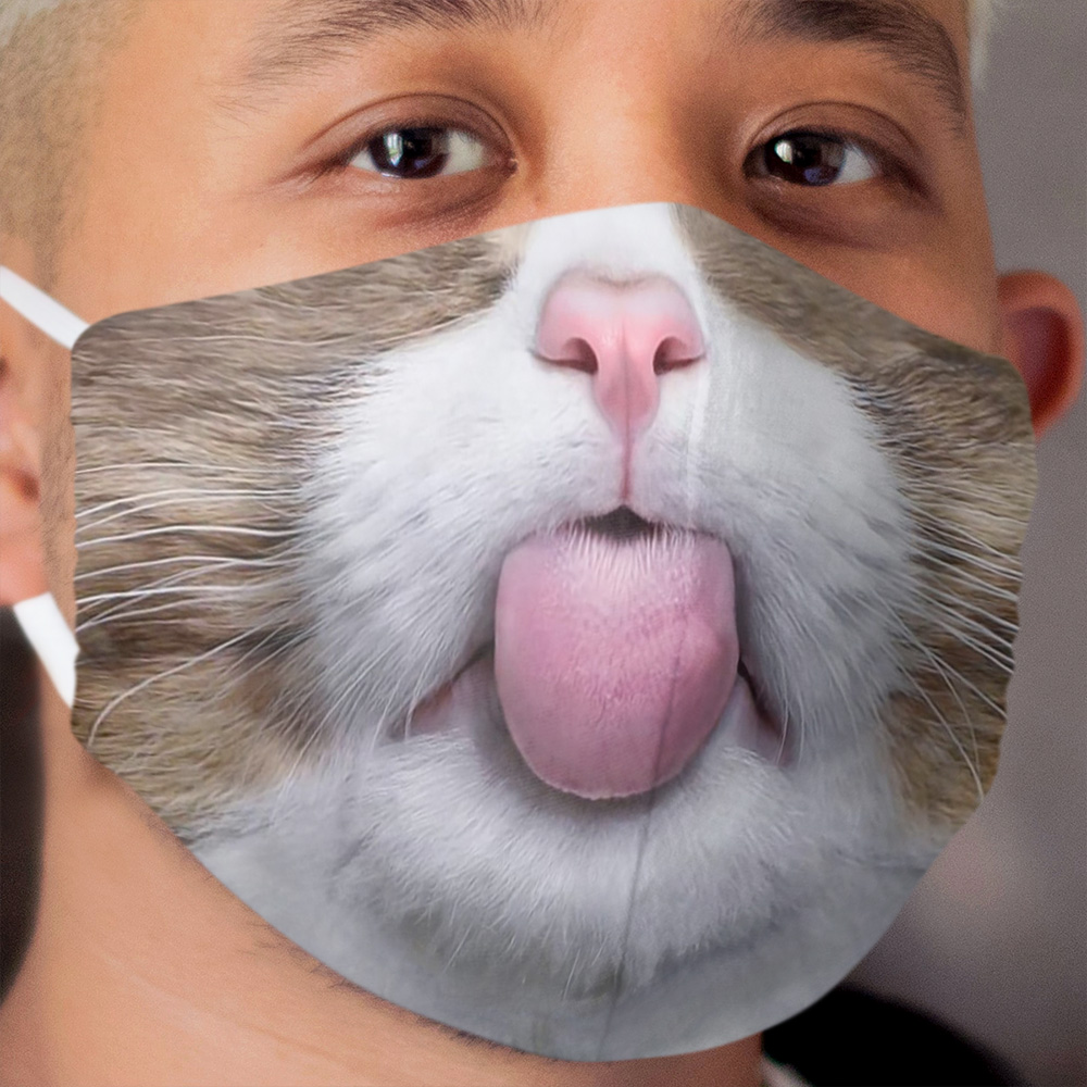Cat Nose and Mouth ~ Cute and Funny Animal Medical Cloth Face Masks ~ 11 Cloth Face Mask