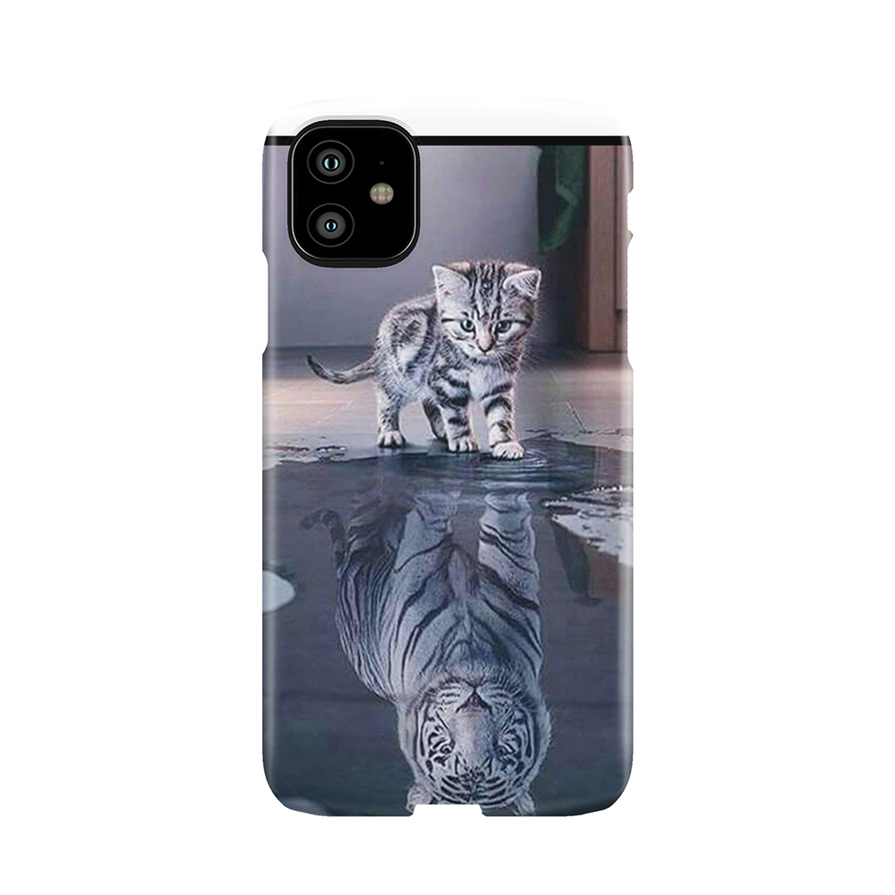 Cat Wants To Be A Tiger ! Phone Case