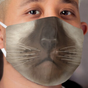 Cataclysm- Siamese Kitten Cloth Face Mask
