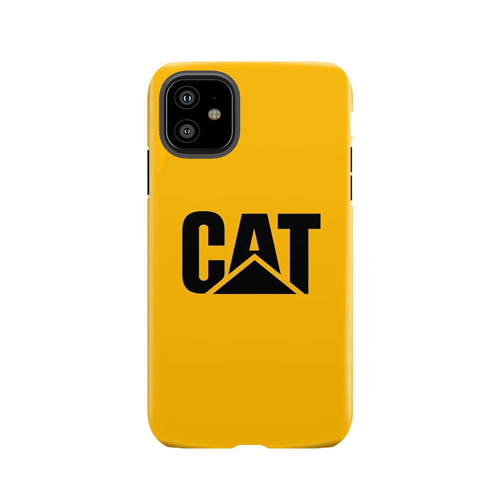 Caterpillar Potrait Logo Black Tough Phone Case