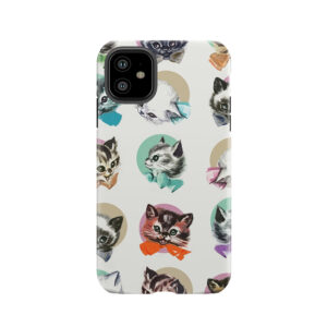 Cats & Bowties Tough Phone Case
