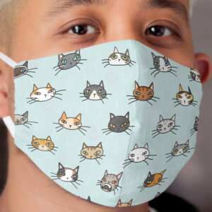Cats crowd. That's all it is about Cloth Face Mask