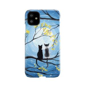 Cats Full Moon Phone Case