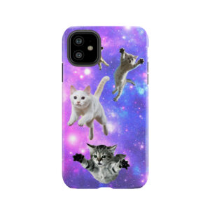 Cats In Space! Tough Phone Case