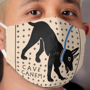 CAVE CANEM Cloth Face Mask