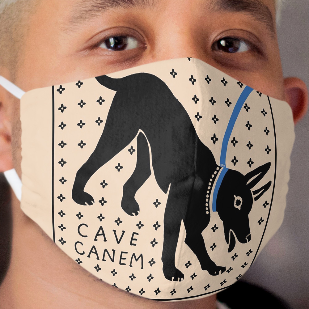 CAVE CANEM Cloth Face Mask