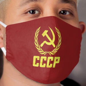 CCCP HAMMER AND SICKLE Cloth Face Mask